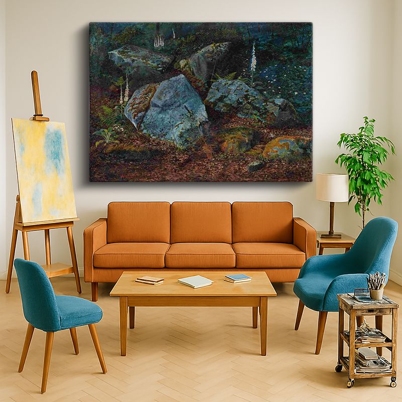 Ressam Kanvas Tablo 509